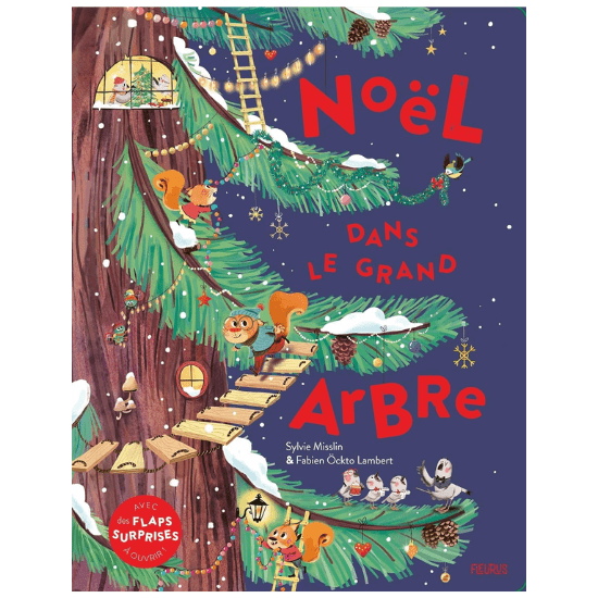 Livre "Noël dans le grand arbre" de Sylvie Misslin