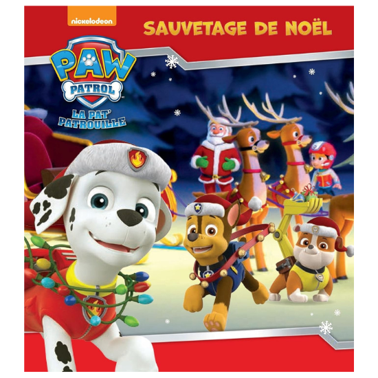 Livre Pat' Patrouille le "Sauvetage de Noël"