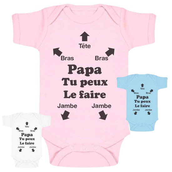 Body humoristique pour cadeau baby shower