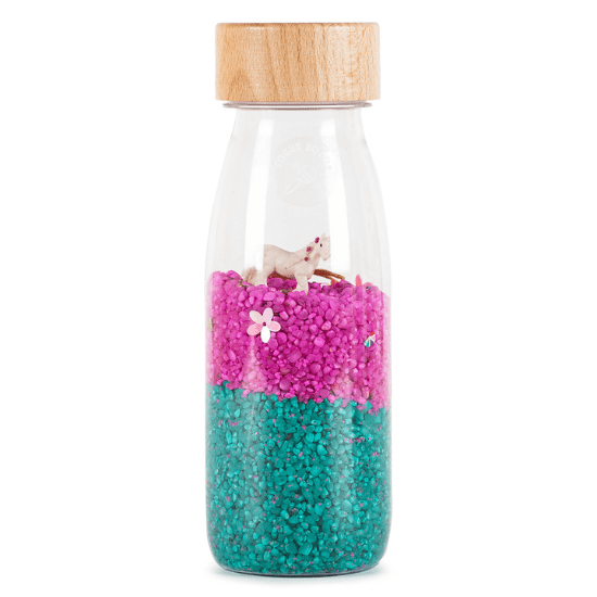 Bouteille Sensorielle licorne pour bébé Petit Boum