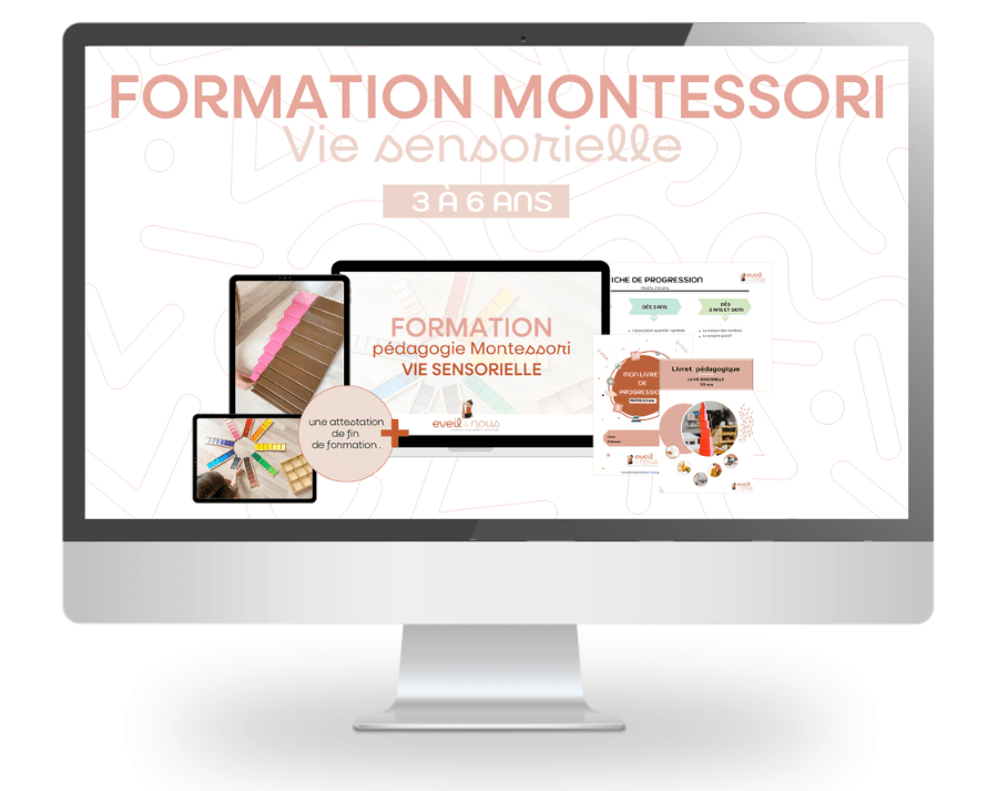 Formation Montessori bébé 3-6 ans de Lucie Kemache