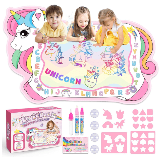 Tapis dessin pour enfant thème licorne EUCOCO