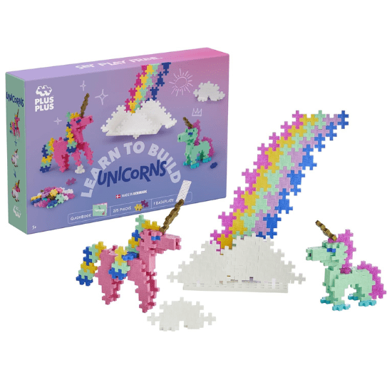 Kit découverte licornes 275 pièces Plus Plus