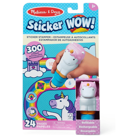 Jouet licorne Sticker WOW! de Melissa & Doug