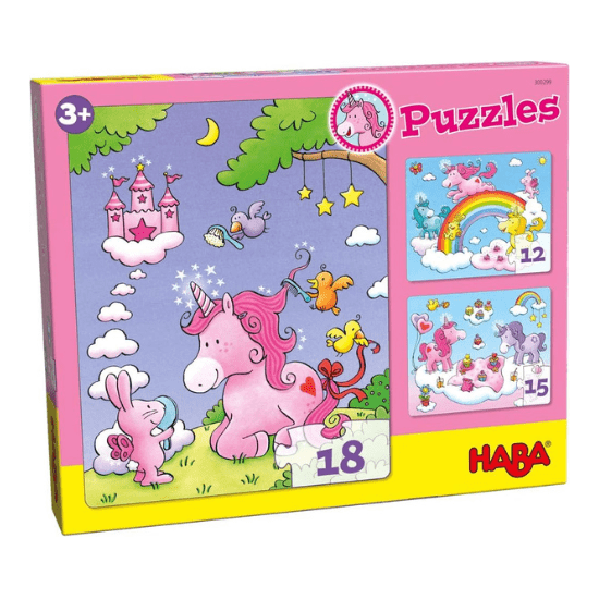 Puzzle pour enfant thème licorne de Haba