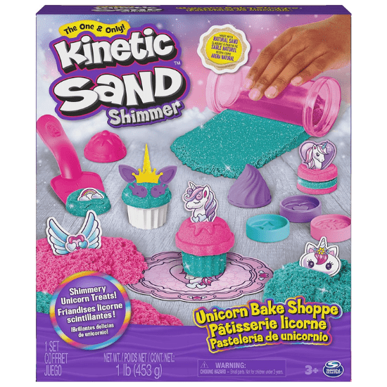Coffret Pâtisserie Licorne sable magique Kinetic Sand