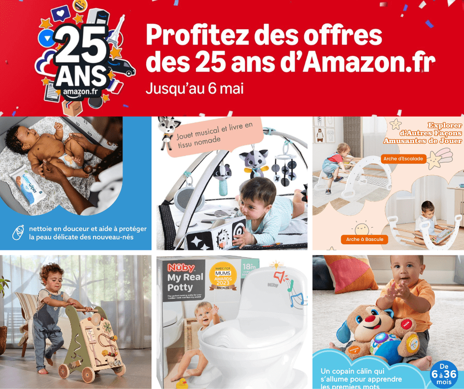 Bon plan Amazon fête ses 25 ans