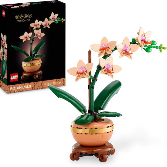 Idée cadeau pour la fête des mères : orchidée LEGO Botanicals "L’orchidée miniature"