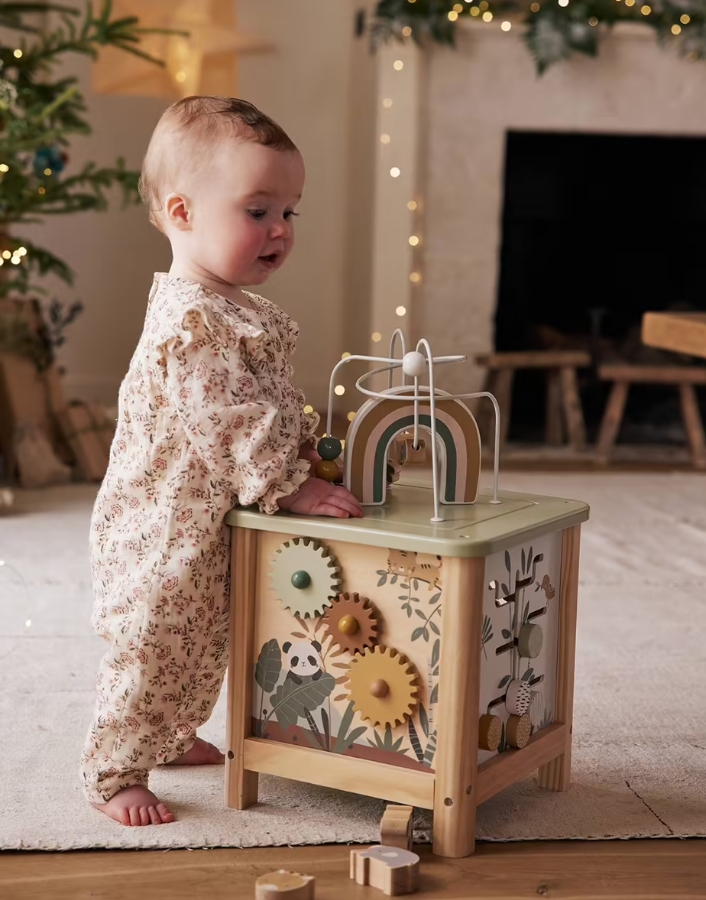 Cube d'activités Montessori pour bébé vertbaudet