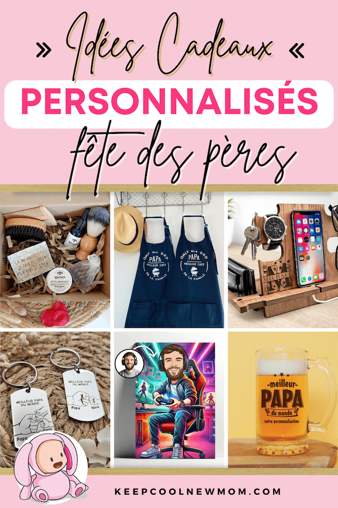 Meilleur cadeau de fête des pères personnalisé - Un article à découvrir sur le blog : keepcoolnewmom.com