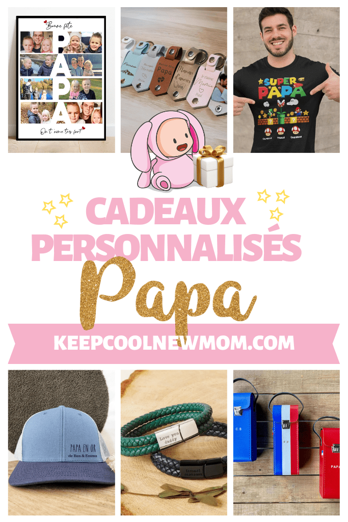 Meilleur cadeau de fête des pères personnalisé - Un article à découvrir sur le blog : keepcoolnewmom.com