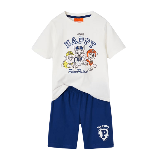 Pyjashort bicolore garçon Pat’Patrouille® vertbaudet