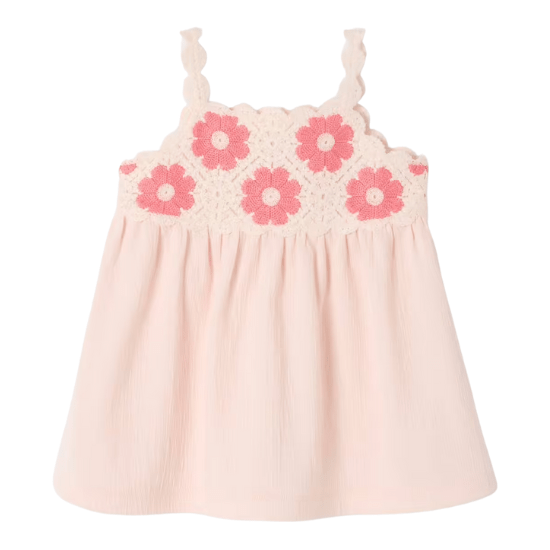 Robe en crochet bébé fille vertbaudet