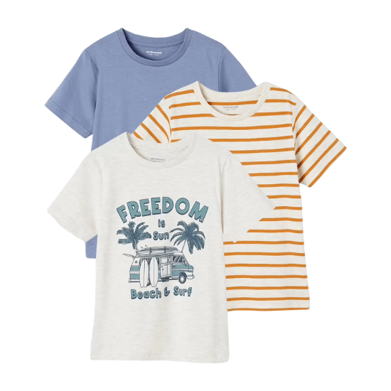 T-shirts garçon manches courtes vertbaudet