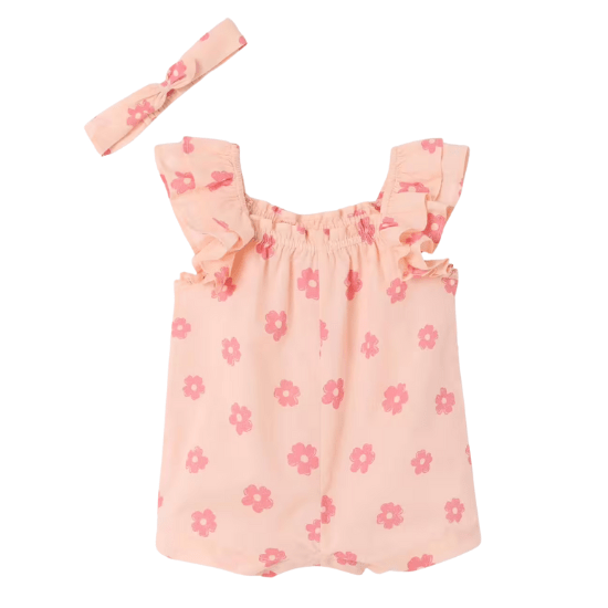 Combishort rose pour bébé vertbaudet