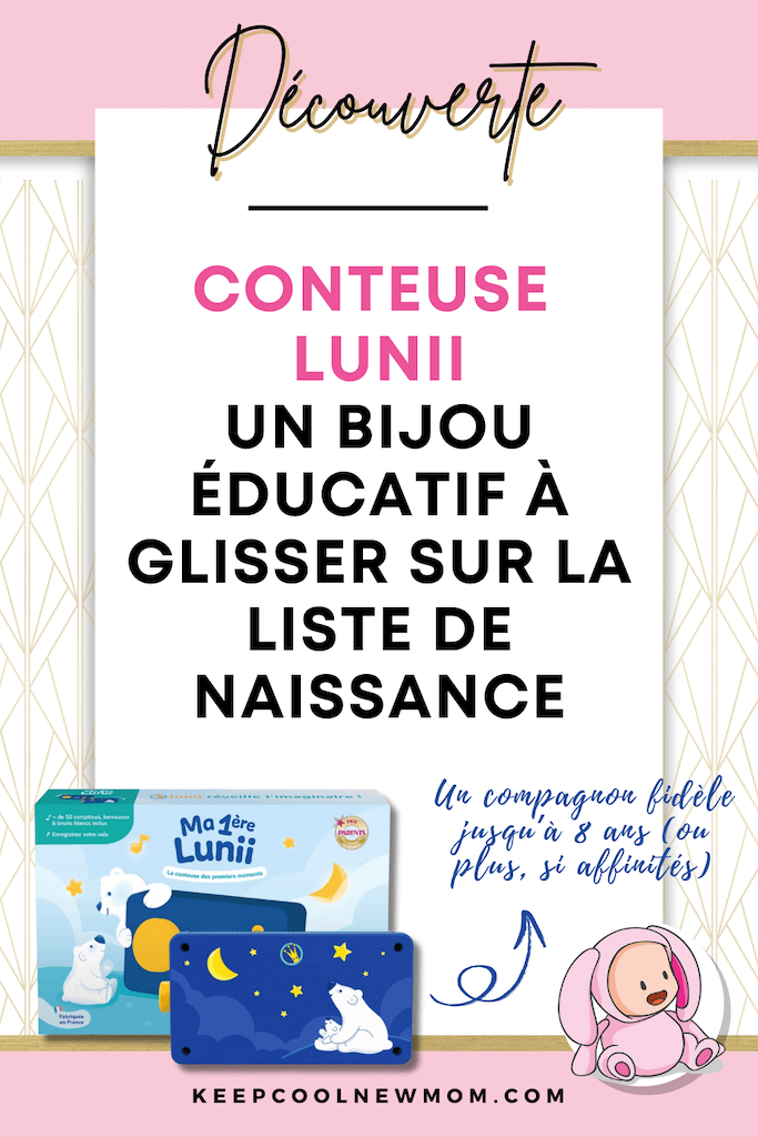 Conteuse Ma Première Lunii - Un article à découvrir sur le blog : keepcoolnewmom.com
