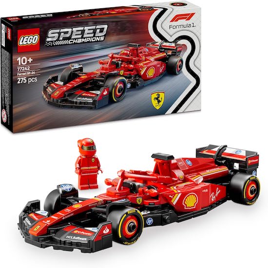 Kit LEGO voiture Ferrari de F1 à offrir comme cadeau pour la fête des pères