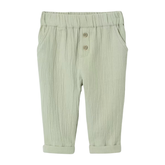 Pantalon en gaze coton bébé vertbaudet