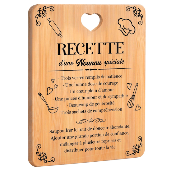 Planche à Découper en Bambou