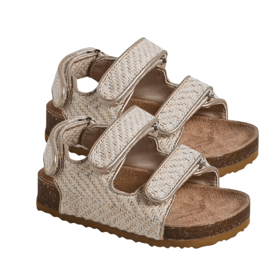 Sandales scratchées bébé vertbaudet