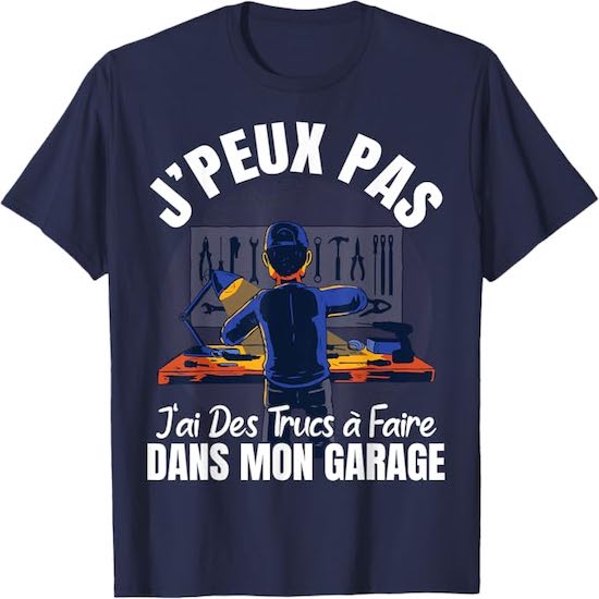 T-shirt rigolo pour papa bricoleur
