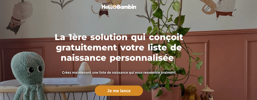 Liste de naissance en ligne Hello Bambin