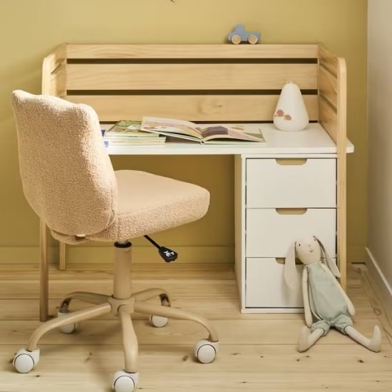 Bureau évolutif maternelle et primaire de vertbaudet