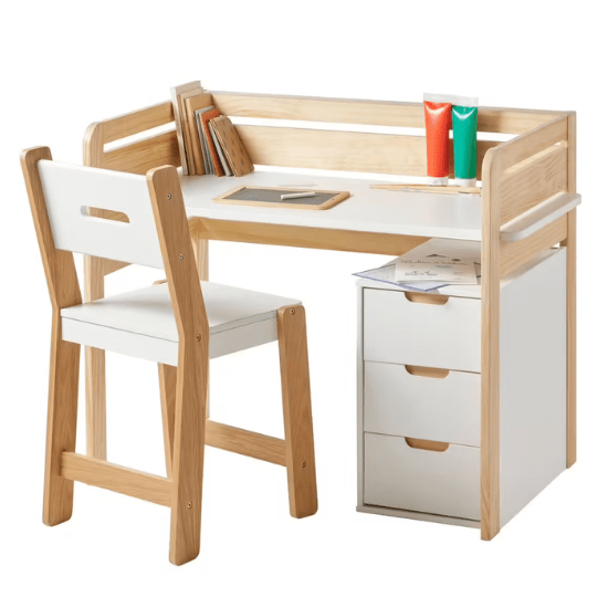 Bureau évolutif maternelle et primaire vertbaudet