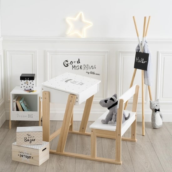 Bureau pupitre maternelle d'Atmosphera