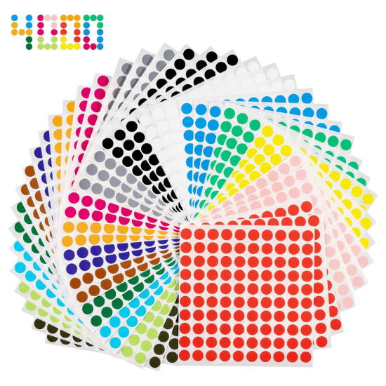 4000 Gommettes Autocollantes Kiperline