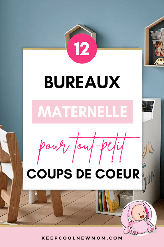 Meilleur bureau maternelle - Un article à découvrir sur le blog : keepcoolnewmom.com