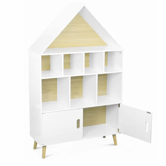 Etagère bibliothèque bois massif Sweeek