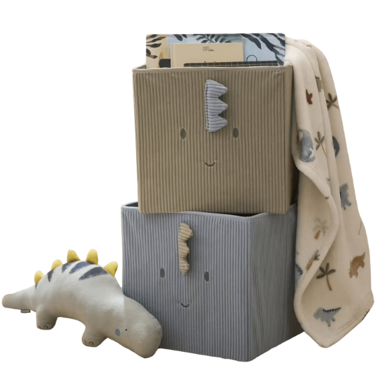 Panier de rangement enfant dinosaure