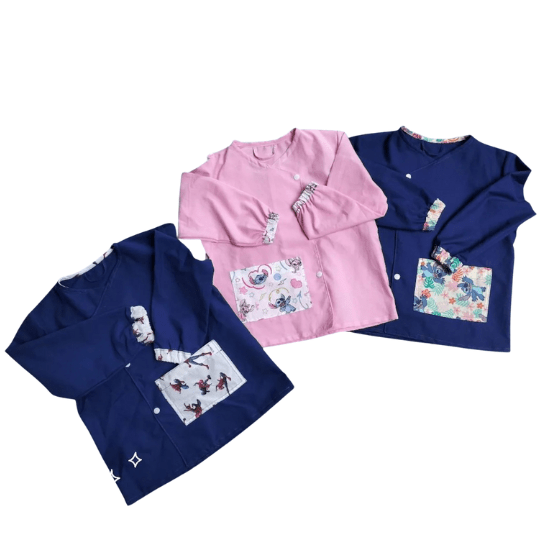 Blouse tablier d’école enfant - Créatrice Etsy : AHXY