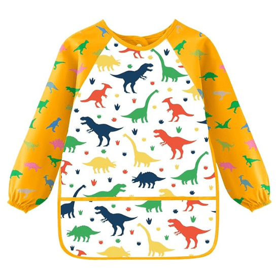 Tablier enfant peinture dinosaure