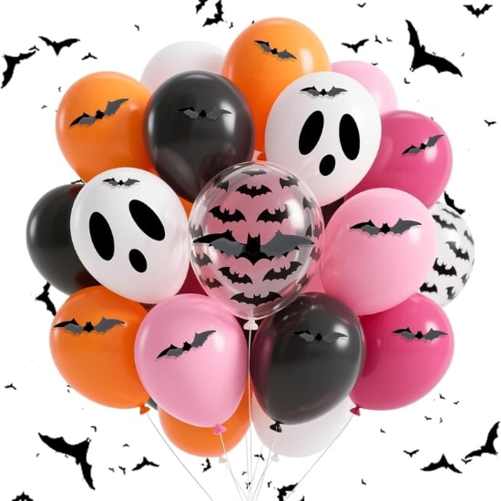 Ballons pour baby shower Halloween