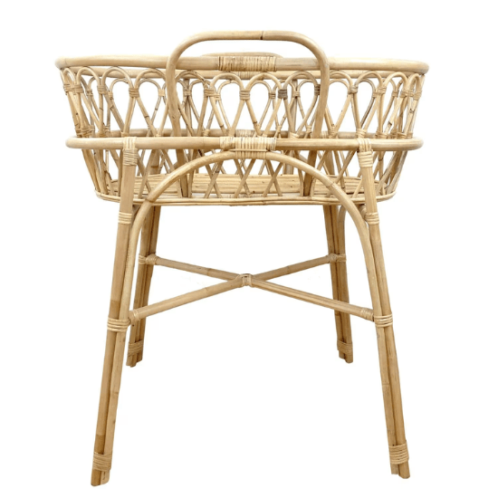 Berceau et support en rotin Maisons du monde