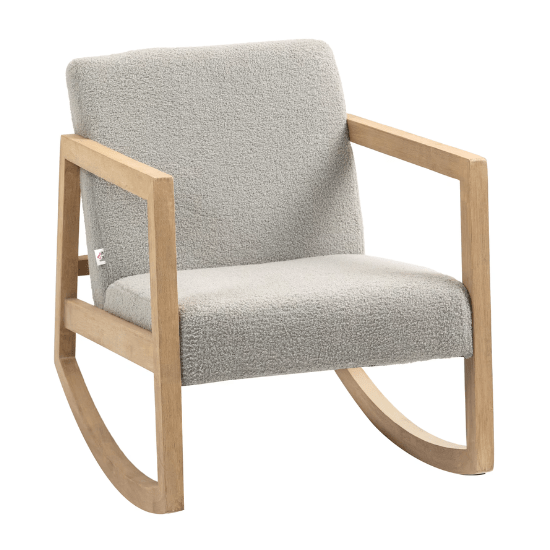 Fauteuil à bascule allaitement de Homcom