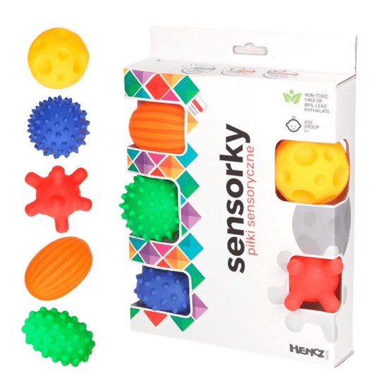 Balles sensorielles Montessori Naissance de Sevira Kids