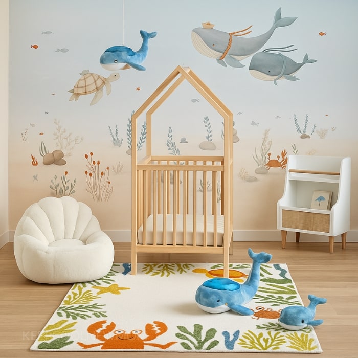 Chambre bébé marin