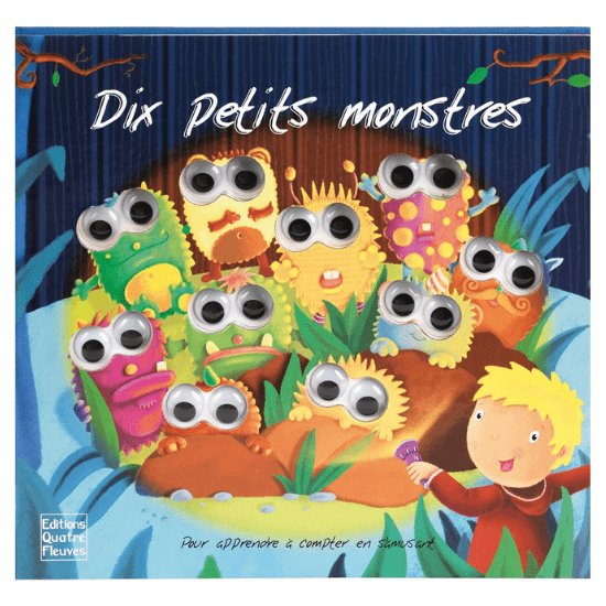 Livre enfant « Dix petits monstres Album  de Claire Trévise
