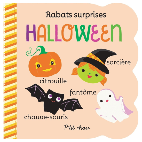 Livre Halloween bébé Rabats surprises  Halloween de Scarlett Wing