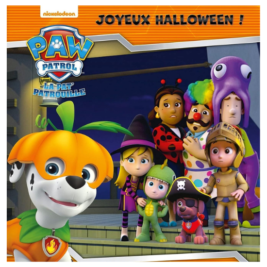 Livre Pat' Patrouille "Joyeux Halloween"