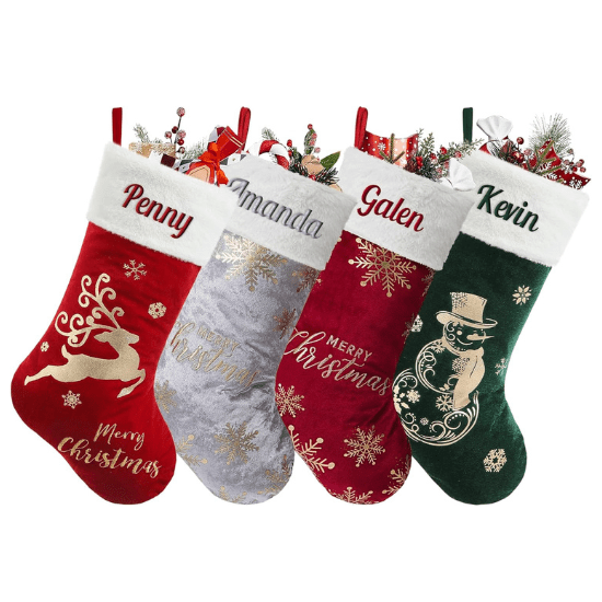 Chaussette de Noël personnalisée NIBESSER