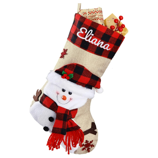 Chaussette de Noël Personnalisé Bemaystar