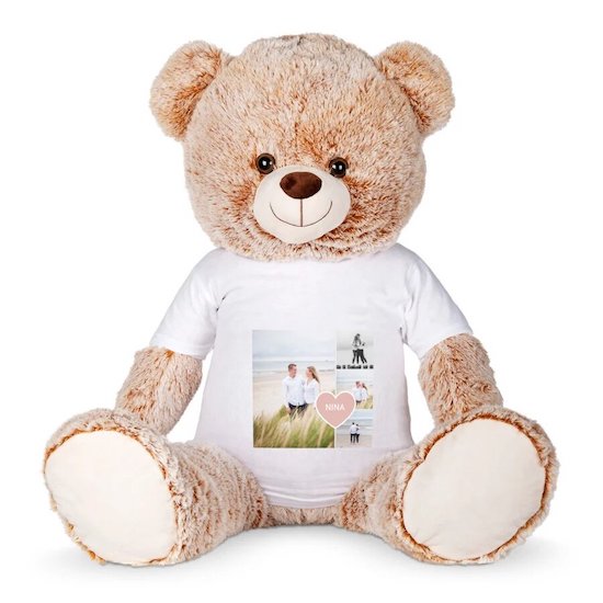 Peluche ours personnalisée