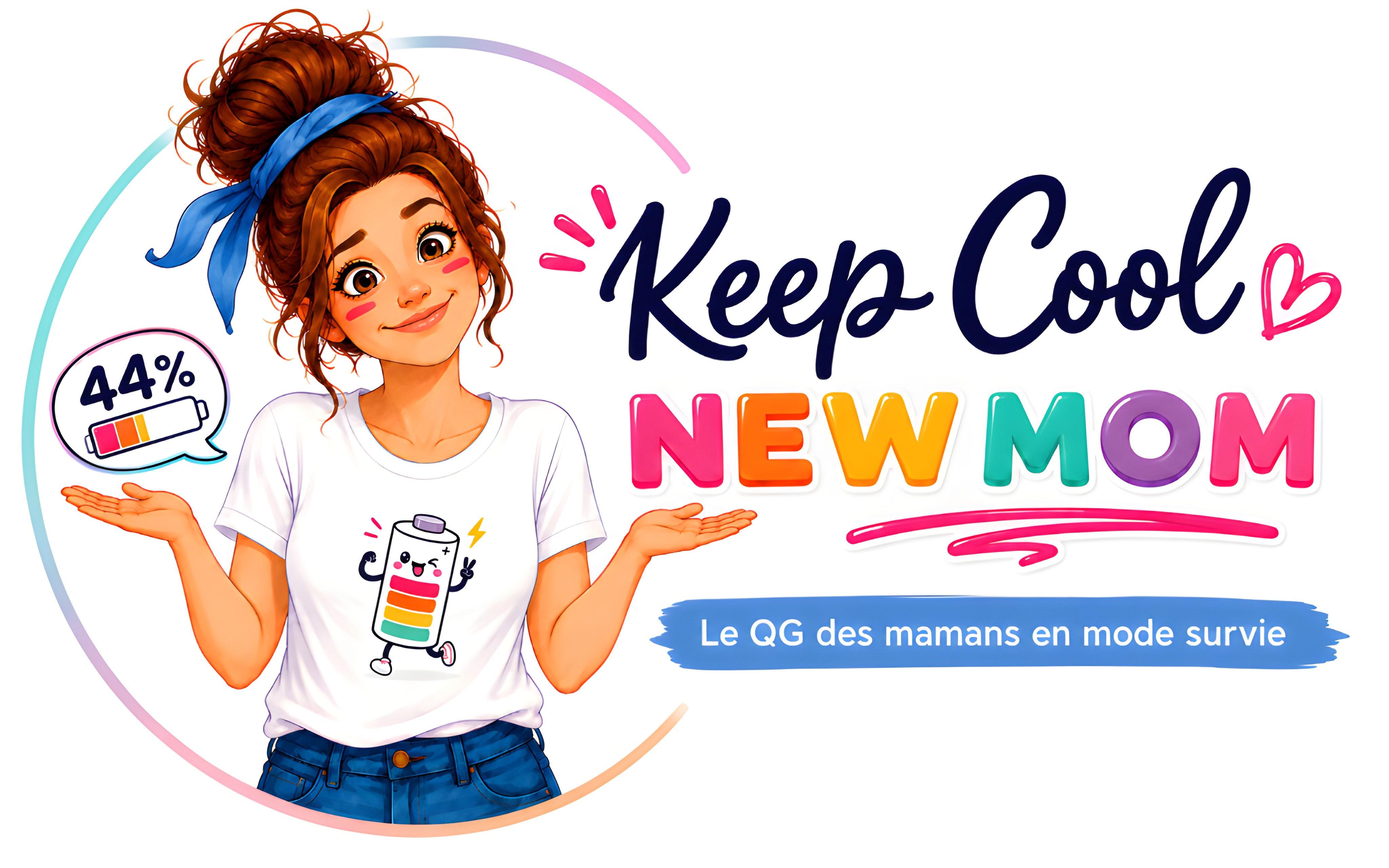 Keep Cool New Mom - Le QG des mamans en mode survie - charge mentale, quotidien et maternité
