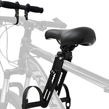 Siège Enfant De Vélo Avant Réglable Avec Guidon - Pour Bébé 1-5 Ans (max 35 Kg) - Sécurité Ceinture Et Garde-corps